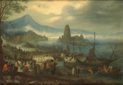 الوعظ على بحر الجليل بواسطة جان الأكبر بروغل